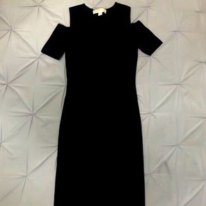 Michael Kors Cold Shoulder Bodycon Dress